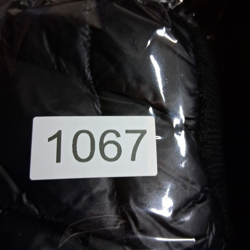 NWT Martha Stewart Signature Black Quilted Puffer Vest Knit Trim Small REPREVE - Picture 7 of 8
